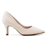 Sapato Scarpin Bebecê Bege T7016-147