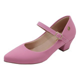 Sapato Scarpin Feminino Donna Santa Bico