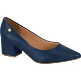 Sapato Scarpin Feminino Vizzano Salto Baixo