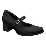 Sapato Scarpin Piccadilly Feminino 654021 Salto Médio Boneca