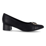 Sapato Scarpin Piccadilly Joanete 739051 Preto