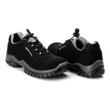 Sapato Segurança Microfibra Preto/cinza Estival En10021s2 