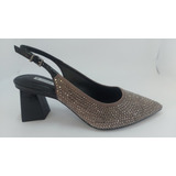 Sapato Slingback Jorge Bischoff Em Couro