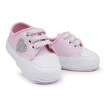 Sapato Tênis Bebê Kids Feminino Infantil Cores P/ Batizado 