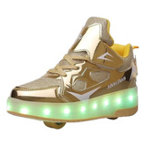 Sapatos Para Crianças Com Luzes Led,