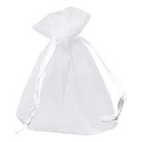 Saquinho Organza Branco 9x12 - 100