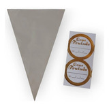 Saquinho Plastico Pp Cone/trufa 10x15 C/300un