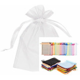 Saquinhos De Organza 10x15 100 Unid. Escolha A Cor !!