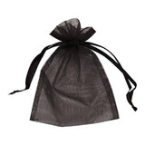 Saquinhos De Organza Preto 10x15 20