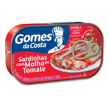 Sardinha C/ Molho De Tomate Gomes Da Costa Lata 125g 