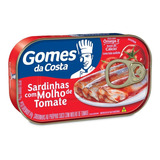 Sardinha Com Molho De Tomate Gomes
