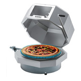 Saro Forno Assador De Pizza 40 Cm Italiano A Gás Compacto Cor Cinza