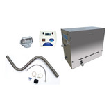 Sauna Gerador De Vapor 12kw Steam Inox Completa Sodramar