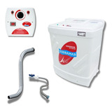 Sauna Vapor 15kw 220tri+instalação+quadro Analógico Sodramar