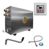 Sauna Vapor Elétrica 9kw + Comando Digital Impercap + Kit