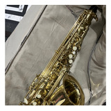 Sax Alto Eagle Sa501 Sa-501 Mib Laqueado Com Case Super Luxo