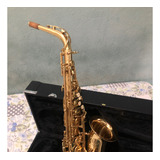 Sax Alto Eagle Sa501 Saxofone Em Mib Laqueado Com Case Luxo