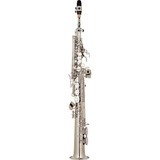 Sax Soprano Eagle Sp 502 Niquelado