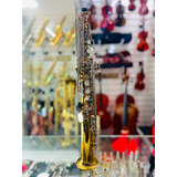 Sax Soprano Michael Wssm49 Dourado/niquelado (sib)