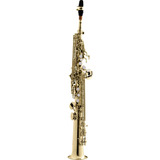 Sax Soprano Reto Harmonics Hst-410l Laqueado Novo C Estojo
