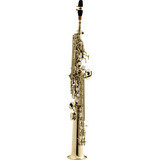 Sax Soprano Reto Sib Laqueado Harmonics Com Estojo Luxo