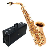Saxofone Alto Eagle Sa 501 Laqueado Mib Sa501