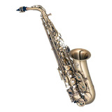 Saxofone Alto Eb Eagle Sa500 Vg Envelhecido Com Case
