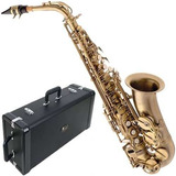 Saxofone Alto Em Mib Acabamento Envelhecido Sa500vg Eagle