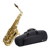 Saxofone Alto Harmonics Laqueado Eb (mi Bemol) + Case