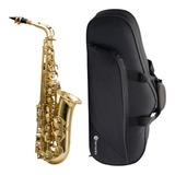 Saxofone Alto Harmonics Laqueado Eb (mi Bemol) + Case