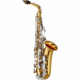 Saxofone Sax Alto Yamaha Yas-26 Eb Laqueado Na Sonic Som 