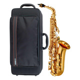 Saxofone Sax Alto Yamaha Yas 280 Id Eb Laqueado Com Case