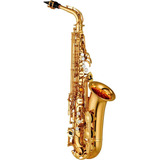 Saxofone Sax Alto Yamaha Yas 280 Id Eb Laqueado Com Case