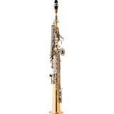 Saxofone Soprano Eagle Sp 502 Laqueado