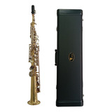 Saxofone Soprano Eagle Sp502 Bb Com