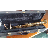 Saxofone Soprano Reto Eagle Sp502 Com Case Laqueado