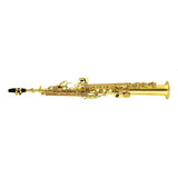 Saxofone Soprano Shelter Sft6433l Laqueado C/