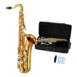 Saxofone Tenor Sax Yamaha Yts 280 Id Bb C/ Case Laqueado Cor Dourado