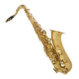 Saxofone Tenor Shelter Laqueado Dourado Bb Sft6435l