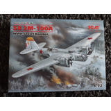 Sb 2 M- 100 A Wwii Soviet Bomber 1/72 Icm 
