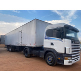 Scania 124 400 Eletrônico Serie Evolução, Carreta 1996