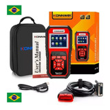 Scanner Automotivo Konnwei Kw850 Obd2 Configura Em Portugues