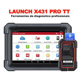 Scanner Automotivo Launch-x431 Pro Tt Bluetooth Português Br