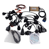 Scanner Automotivo Tcs Cdp Bluethooth 15 Cabos Cars Trucks