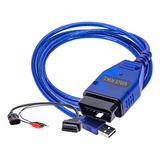 Scanner Automotivo Vag Kkl 409 Ftdi + Cabo Fiat 3 Pinos