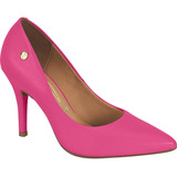 Scarpin Feminino Vizzano Salto Alto Bico