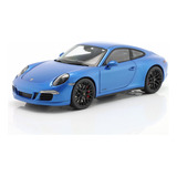 Schuco 1/18 Porsche 911 991 Carrera Gts Coupe 2014 Azul