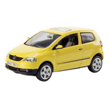 Schuco 1/43 Vw Volkswagen Fox 2 Portas 2005 Amarelo Imola