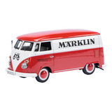 Schuco 1/43 Vw Volkswagen Kombi T1 Märklin 1962 Vermelho