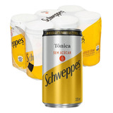 Schweppes Tônica Sem Açúcar 220ml (6 Latas)